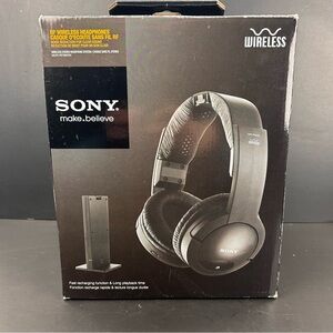 Sony MDR-RF985RK Wireless OverEar TV Stereo Headphone System